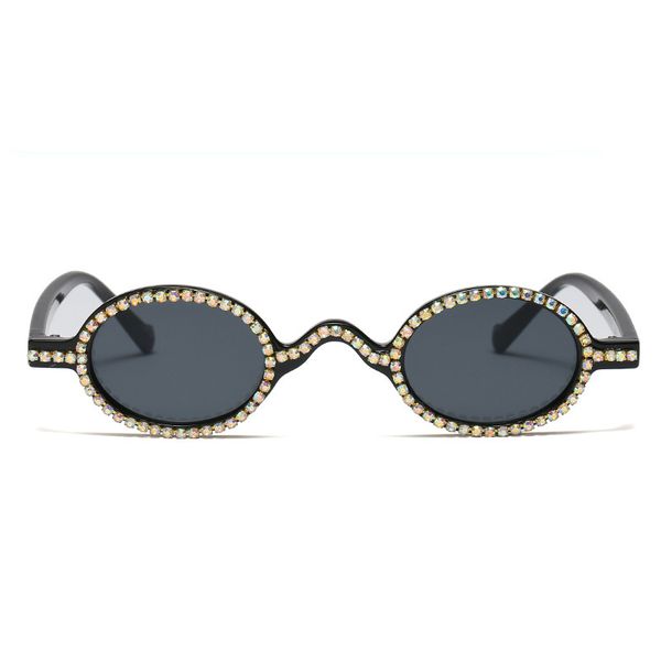 sunglasses 2021 diamond small frame oval luxury men women fashion shades uv400 vintage driving goggles fml, White;black 
sunglasses 2021 diamond small frame oval luxury men women fashion shades uv400 vintage driving goggles fml, White;black