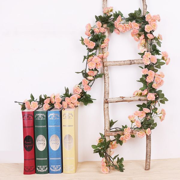 180cm artificial silk roses flower vine fake flower rattan plastic ivy hanging rose garland wedding home wall decoraion
180cm artificial silk roses flower vine fake flower rattan plastic ivy hanging rose garland wedding home wall decoraion