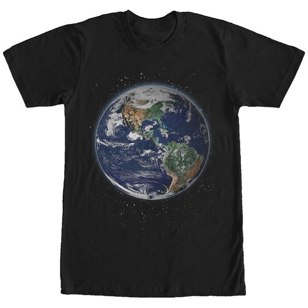 2019 fashion 100% cotton t shirt planet earth mens graphic t shirt tee shirt
