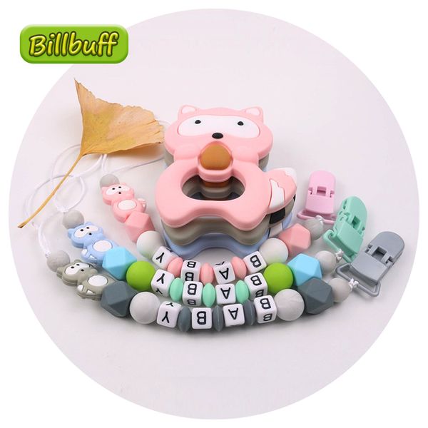 diy customizable personalized name silicone raccoon handmade pacifier clip holder chain silicone pacifier chain baby teether toy
diy customizable personalized name silicone raccoon handmade pacifier clip holder chain silicone pacifier chain baby teether toy