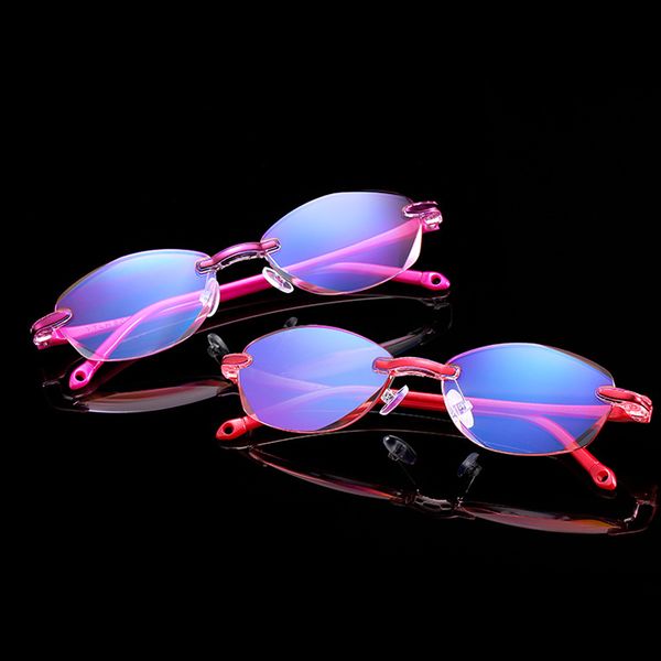 anti-blue reading glasses diamond trimming frameless ultralight businessokulary gafas de lectura lesebrille anteojos, White;black
anti-blue reading glasses diamond trimming frameless ultralight businessokulary gafas de lectura lesebrille anteojos, White;black