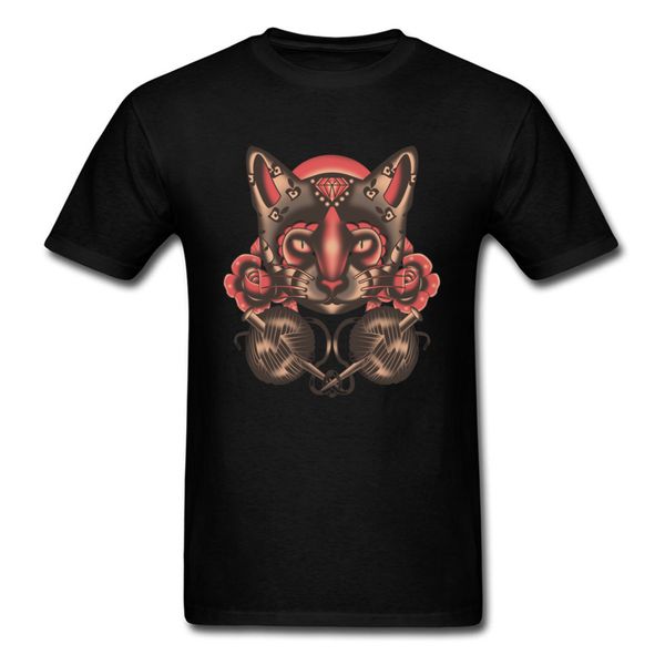 death cat t-shirt men black t shirt mexico style tshirt retro flower print europe cotton fabric clothes summer fall quality
death cat t-shirt men black t shirt mexico style tshirt retro flower print europe cotton fabric clothes summer fall quality