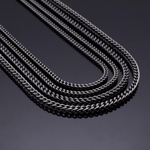 4/5mm titanium stainless steel tennis chain necklace for men gun color vintage link chain jewelry, Silver
4/5mm titanium stainless steel tennis chain necklace for men gun color vintage link chain jewelry, Silver