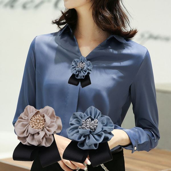 pins, brooches korean fashion fabric ribbon bow brooch rose flower bowknot neck ties corsage collar pin for women clothing accessories, Gray
pins, brooches korean fashion fabric ribbon bow brooch rose flower bowknot neck ties corsage collar pin for women clothing accessories, Gray