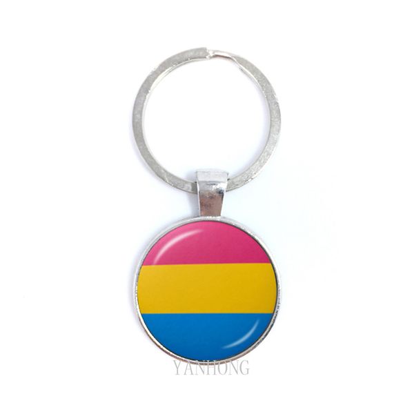 bronze key chain color flag tinplate badge support gay bisexual symbol bag pendant key chain jewelry accessories, Silver
bronze key chain color flag tinplate badge support gay bisexual symbol bag pendant key chain jewelry accessories, Silver
