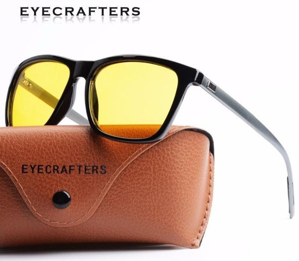 eyecrafter new night vision sunglasses men brand fashion polarized night driving enhanced light at rainy cloudy fog day, White;black
eyecrafter new night vision sunglasses men brand fashion polarized night driving enhanced light at rainy cloudy fog day, White;black