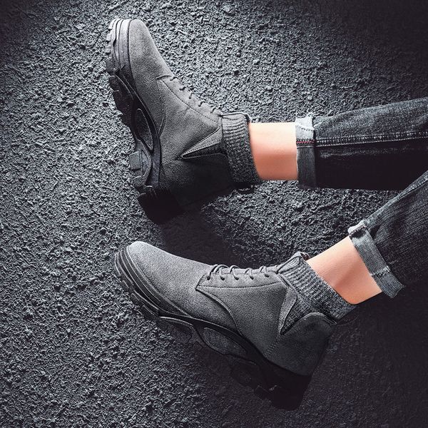 winter shoes martin boots winter shoes british trend worker boot work boots hight-short b lady -40, Black
winter shoes martin boots winter shoes british trend worker boot work boots hight-short b lady -40, Black