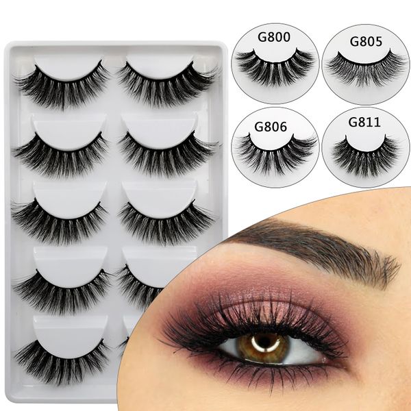 false eyelashes 5 pairs mink natural long 3d lashes hand made plastic cotton stalk makeup dramatic eye
false eyelashes 5 pairs mink natural long 3d lashes hand made plastic cotton stalk makeup dramatic eye