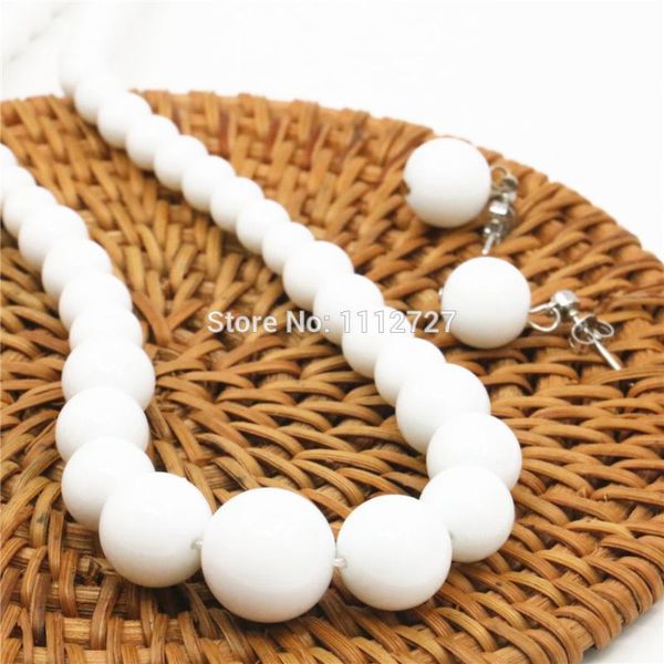 6-14mm аксессуары crafts белый бисер женщины девушки подарки изготовление ювелирных изделий камни цепи ожерелье diy серьги наборы фитинга же, Silver
6-14mm аксессуары crafts белый бисер женщины девушки подарки изготовление ювелирных изделий камни цепи ожерелье diy серьги наборы фитинга же, Silver