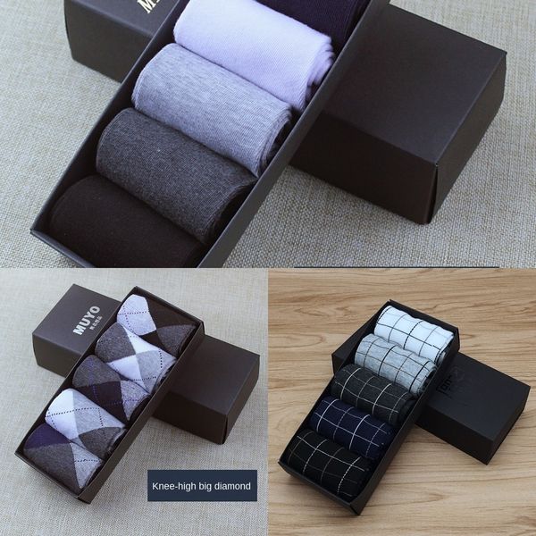 autumn and winter five pairs of boxed men's and women's mid-length socks versatile breathable solid stockings color thickened stoc, Black
autumn and winter five pairs of boxed men's and women's mid-length socks versatile breathable solid stockings color thickened stoc, Black