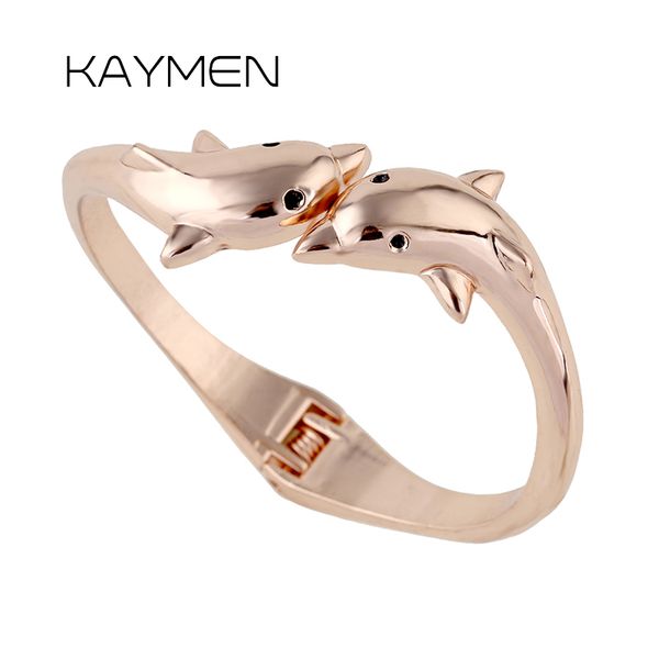 new design metal smooth surface fashion dolphin bangle for girl golden or silver plated party jewelry, Black
new design metal smooth surface fashion dolphin bangle for girl golden or silver plated party jewelry, Black