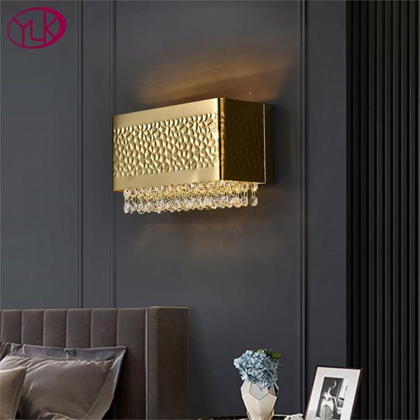 new modern sconce for living room rectangle home decoration wall lamps gold stainless steel crystal wall light fixtures
new modern sconce for living room rectangle home decoration wall lamps gold stainless steel crystal wall light fixtures