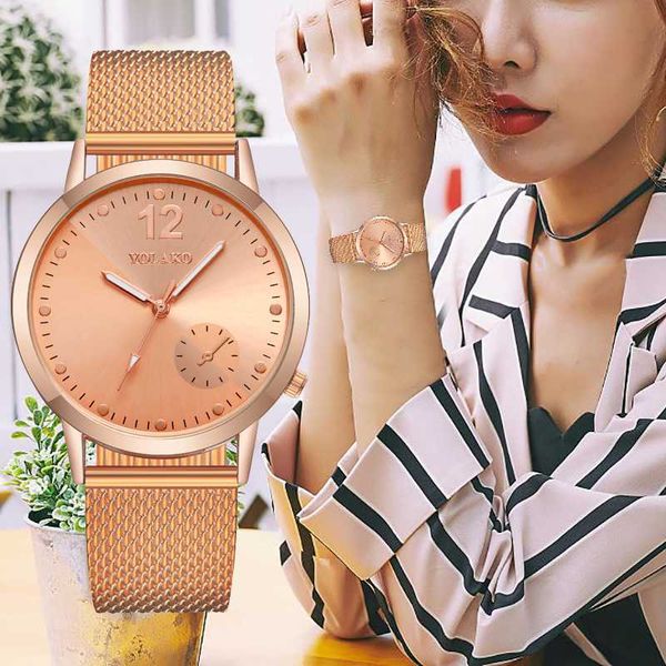 2020 new women quartz watch luxury mesh strap analog fashion wrist watches female clock yolako brand relogio feminino, Slivery;brown
2020 new women quartz watch luxury mesh strap analog fashion wrist watches female clock yolako brand relogio feminino, Slivery;brown