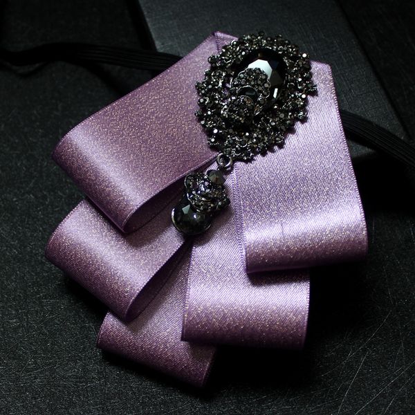 neck ties men's suit shirt bow tie rhinestone ribbon multi-layer british wedding banquet accessories gentleman bowtie handmade jewelry, Blue;purple
neck ties men's suit shirt bow tie rhinestone ribbon multi-layer british wedding banquet accessories gentleman bowtie handmade jewelry, Blue;purple