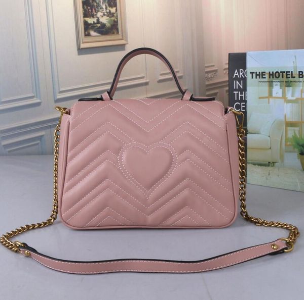 2020 Fashion Satchel Designer Shoulder Bag Chain Handbag Luxury Crossbody Lady Tote bags Original Sheepskin Top cowhide pink
2020 Fashion Satchel Designer Shoulder Bag Chain Handbag Luxury Crossbody Lady Tote bags Original Sheepskin Top cowhide pink