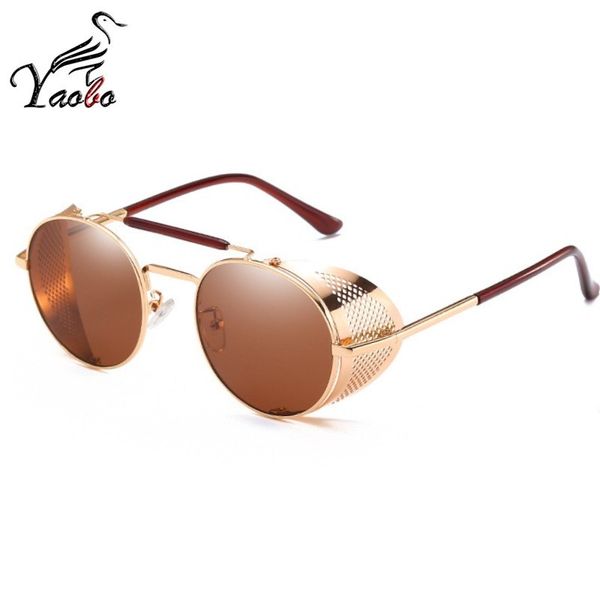 sunglasses wholesale 10pcs retro round metal steampunk men women brand designer glasses shades uv protection, White;black
sunglasses wholesale 10pcs retro round metal steampunk men women brand designer glasses shades uv protection, White;black