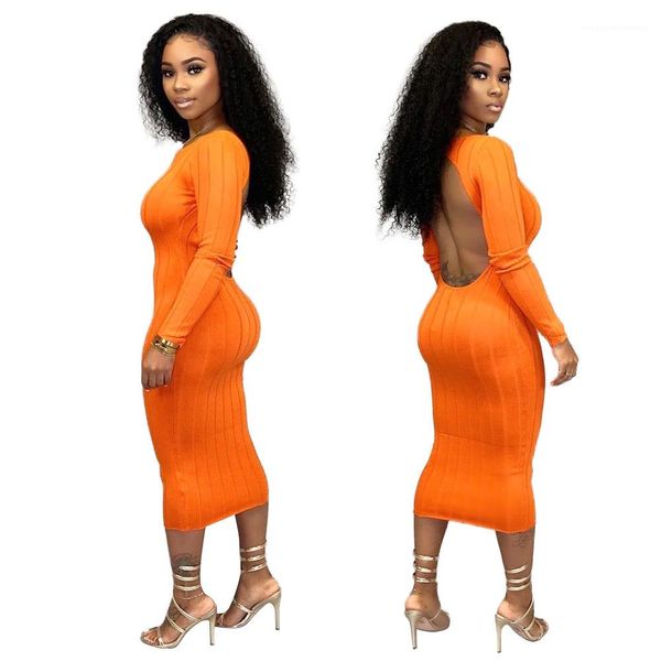 dress long sleeve crew neck bodycon dresses ladies skinny clothes women backless sweater, Black;gray
dress long sleeve crew neck bodycon dresses ladies skinny clothes women backless sweater, Black;gray