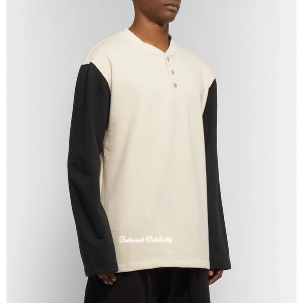trendy fear of god fog season 6 main line henry collar half-open large outline color matching casual long-sleeved t-shirt, White;black
trendy fear of god fog season 6 main line henry collar half-open large outline color matching casual long-sleeved t-shirt, White;black