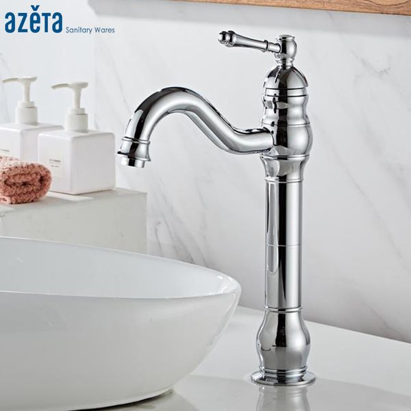 azeta basin faucet chrome brass basin mixer tap and cold water tap bathroom single handle wash sink faucet at7506
azeta basin faucet chrome brass basin mixer tap and cold water tap bathroom single handle wash sink faucet at7506