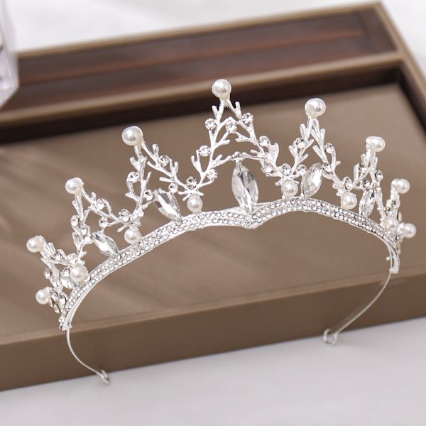 hair clips & barrettes trendy silver color wedding accessories crystal crowns baroque for women tiara bridal jewelry diadems headdress, Golden;silver
hair clips & barrettes trendy silver color wedding accessories crystal crowns baroque for women tiara bridal jewelry diadems headdress, Golden;silver