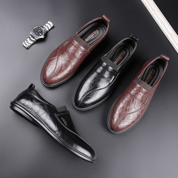 dress shoes emosewa natural cow leather oxford for men wedding fashion office business genuine, Black
dress shoes emosewa natural cow leather oxford for men wedding fashion office business genuine, Black