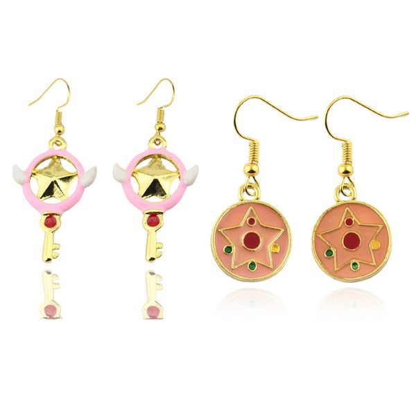 dangle & chandelier anime cardcaptor sakura earrings for women fashion lovely cartoon enamel stars cosplay jewelry gift girls, Silver
dangle & chandelier anime cardcaptor sakura earrings for women fashion lovely cartoon enamel stars cosplay jewelry gift girls, Silver