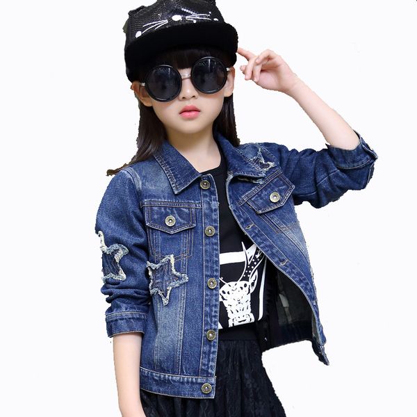 jackets 2021 girls denim jacket kids girl spring autumn long sleeve coat teens outerwear star patch clothes, Blue;gray
jackets 2021 girls denim jacket kids girl spring autumn long sleeve coat teens outerwear star patch clothes, Blue;gray