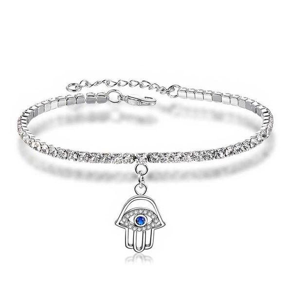 link, chain jinzeyi europe and the united states crystal bracelet for women fashion light luxury palm zircon simple lady hand, Black
link, chain jinzeyi europe and the united states crystal bracelet for women fashion light luxury palm zircon simple lady hand, Black