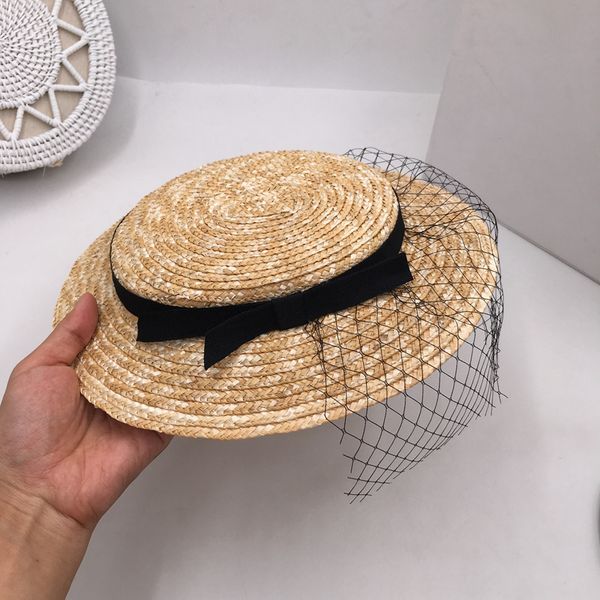 wide brim hats socialite fashion ladies straw hat white gauze elegant headdress sun for women, Blue;gray
wide brim hats socialite fashion ladies straw hat white gauze elegant headdress sun for women, Blue;gray