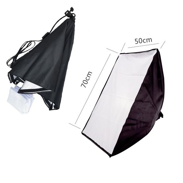 pgraphy studio video accessories 50*70cm wired softbox lamp holder with e27 socket for continuous lighting with carry bag
pgraphy studio video accessories 50*70cm wired softbox lamp holder with e27 socket for continuous lighting with carry bag