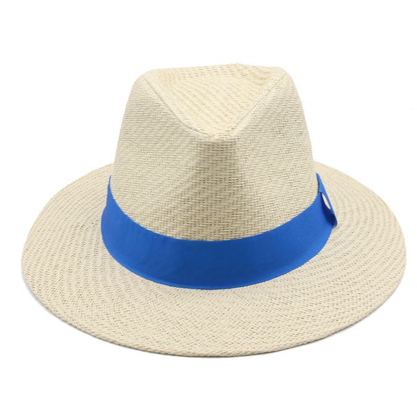 beach hat flat wide brim big straw hat sun visor panama fedoras bonnet paper green jazz cap visor gorros summer hats for men, Blue;gray
beach hat flat wide brim big straw hat sun visor panama fedoras bonnet paper green jazz cap visor gorros summer hats for men, Blue;gray