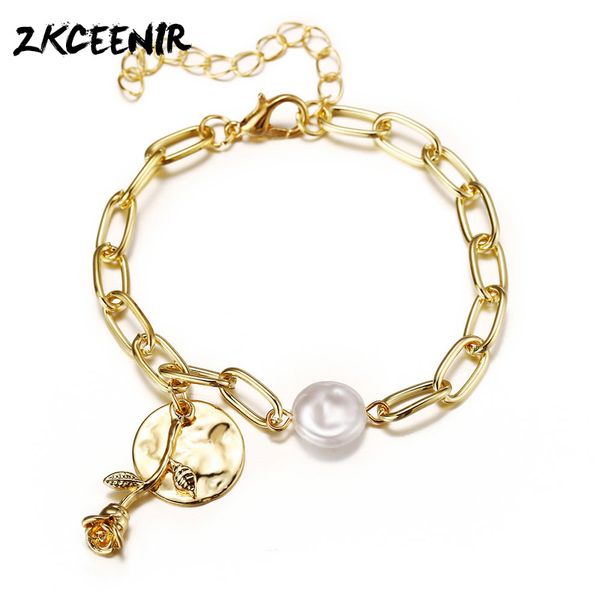 fashion brand golde charms bracelets for women bracelet&bangle creative retro simple pearl disc rose bracelet jewelry wholesale, Golden;silver
fashion brand golde charms bracelets for women bracelet&bangle creative retro simple pearl disc rose bracelet jewelry wholesale, Golden;silver