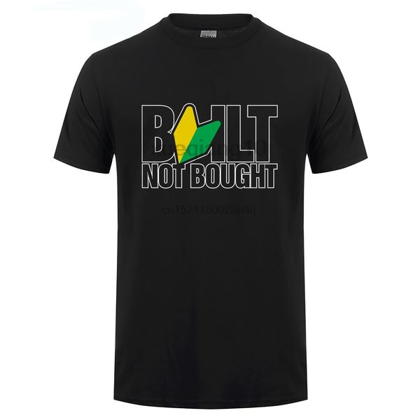 built not bought mens tshirt