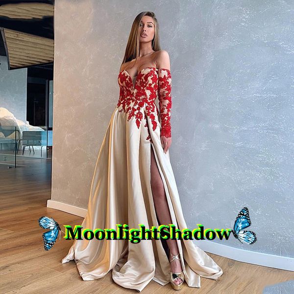 party dresses red sleeves evening dress sweetheart pleat appliques dubai arabic saudi arabian vestidos de festa prom custom made, White;black
party dresses red sleeves evening dress sweetheart pleat appliques dubai arabic saudi arabian vestidos de festa prom custom made, White;black