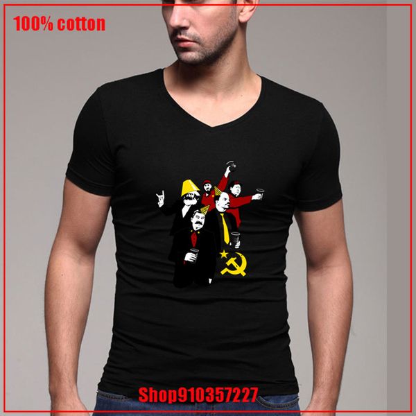 funny the communist party karl marx color diversified couple t-shirts v-neck charismatic guy man plus size cotton t shirt
funny the communist party karl marx color diversified couple t-shirts v-neck charismatic guy man plus size cotton t shirt