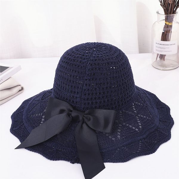 women sun protective hat cotton knitted foldable bowknot beach cap for outdoor fashion women's summer hat chapeau femme ete, Blue;gray
women sun protective hat cotton knitted foldable bowknot beach cap for outdoor fashion women's summer hat chapeau femme ete, Blue;gray