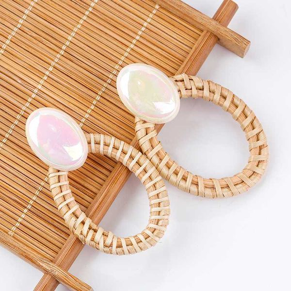 aensoa unique handmade wooden oval straw weave rattan braid drop earrings hollow jewelry vine braid round circle earrings, Silver
aensoa unique handmade wooden oval straw weave rattan braid drop earrings hollow jewelry vine braid round circle earrings, Silver