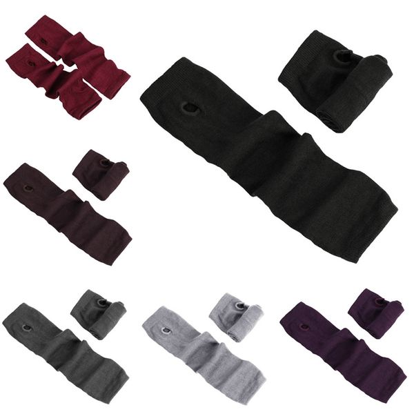 1pair women girls knitted fingerless long gloves printed over elbow length winter stretchy arm warmer sleeves with thumb hole, Blue;gray
1pair women girls knitted fingerless long gloves printed over elbow length winter stretchy arm warmer sleeves with thumb hole, Blue;gray