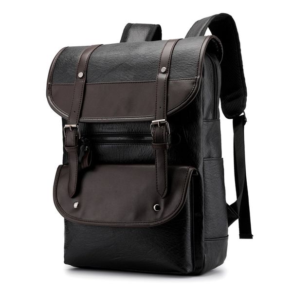 backpack retro men's leather 15.6 inch lapstudent waterproof leisure travel solid pu
backpack retro men's leather 15.6 inch lapstudent waterproof leisure travel solid pu