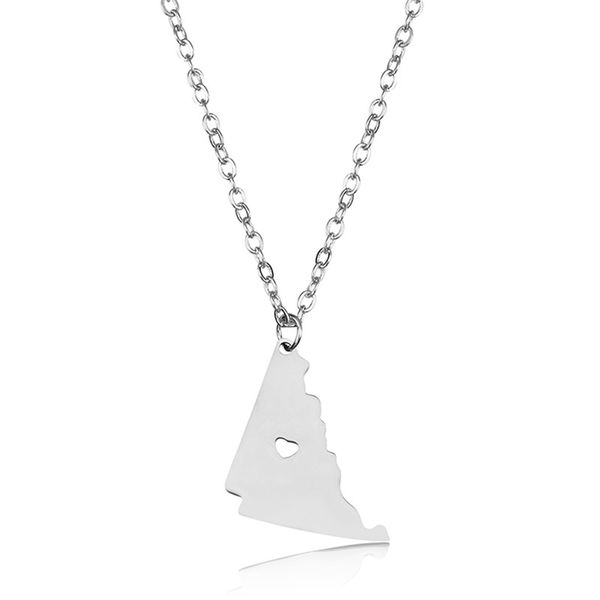 elfin new 304 stainless steel yukon map necklace canada yukon map heart pendant necklace women jewellery, Silver
elfin new 304 stainless steel yukon map necklace canada yukon map heart pendant necklace women jewellery, Silver