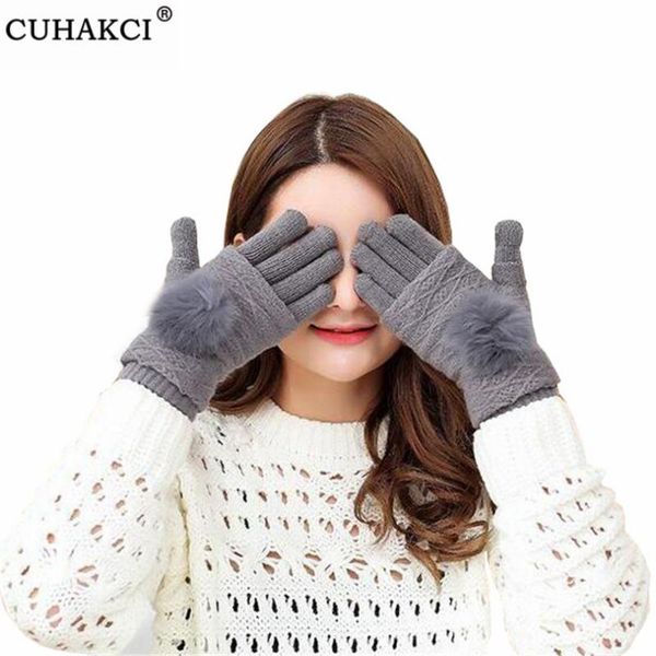 cuhakci thicken guantes mujer touchscreen glove solid color winter gloves for women warm full fingers mittens wholesale mittens, Blue;gray
cuhakci thicken guantes mujer touchscreen glove solid color winter gloves for women warm full fingers mittens wholesale mittens, Blue;gray