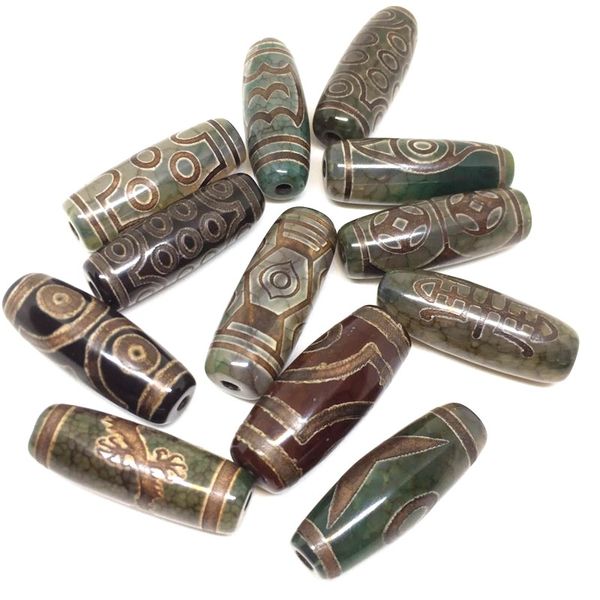 1pcs 1lot natural stone different patterns amulet 10mm*30mm dzi beads special color loosing beads for jewelry making
1pcs 1lot natural stone different patterns amulet 10mm*30mm dzi beads special color loosing beads for jewelry making