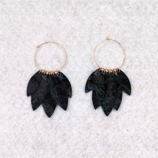 dangle & chandelier zwpon fashion copper leaf genuine leather fringe drop earrings leopard for woman jewelry wholesale, Silver
dangle & chandelier zwpon fashion copper leaf genuine leather fringe drop earrings leopard for woman jewelry wholesale, Silver