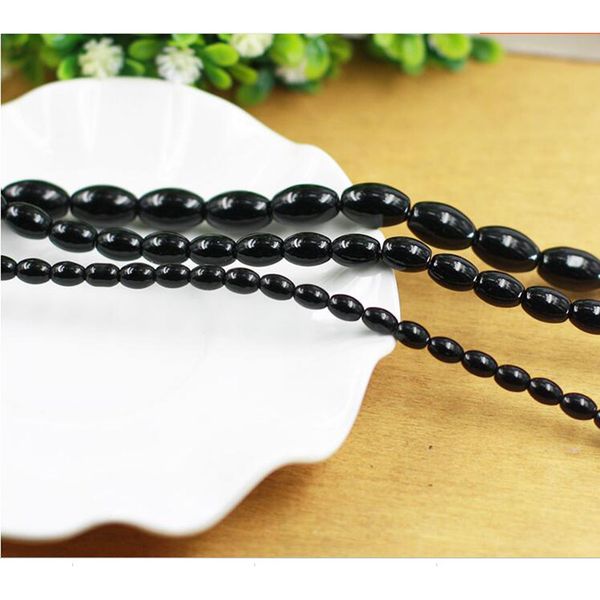 new type of popular natural black agate rice jewelry necklace fashion boutique jewelry accessories rice pearl necklace, Silver
new type of popular natural black agate rice jewelry necklace fashion boutique jewelry accessories rice pearl necklace, Silver