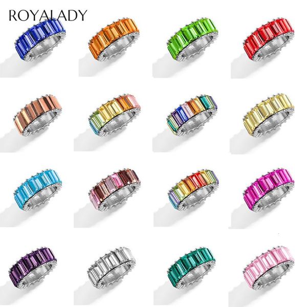 Boho Rainbow Crystal Silver Color Ring Women Fashion Brilliant Baguette Cubic Zirconia Stone Ring Female Wedding Party Jewelry, Golden;silver
Boho Rainbow Crystal Silver Color Ring Women Fashion Brilliant Baguette Cubic Zirconia Stone Ring Female Wedding Party Jewelry, Golden;silver