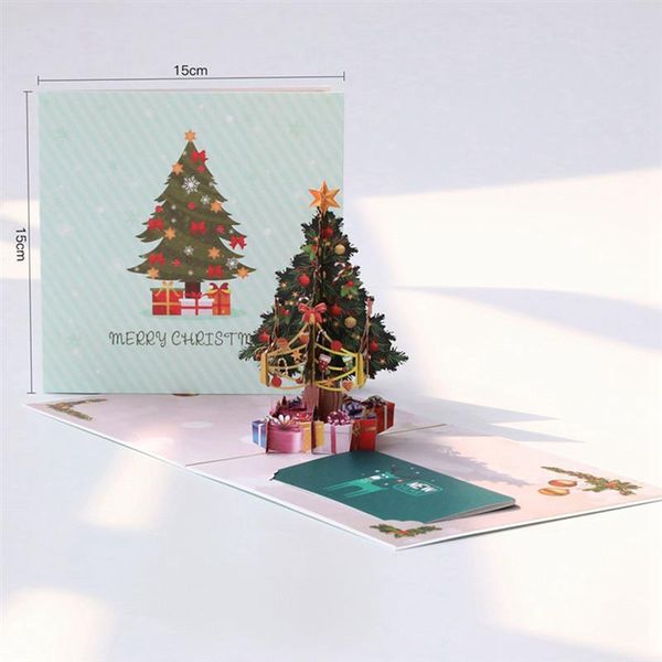 1pcs 3d popup greeting cards christmas tree post card gift card for birthday christmas valentine' day party wedding decoration
1pcs 3d popup greeting cards christmas tree post card gift card for birthday christmas valentine' day party wedding decoration
