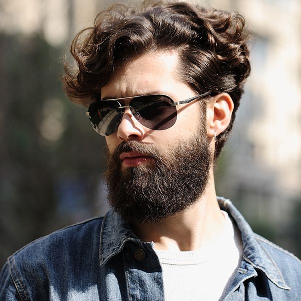 iboode vintage pilot polarized sunglasses women men metal half frame anti uv sun glasses brand design night vision glasses, White;black
iboode vintage pilot polarized sunglasses women men metal half frame anti uv sun glasses brand design night vision glasses, White;black