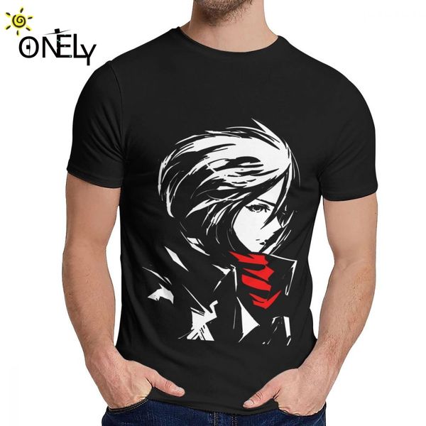 man t-shirt attack on titan mikasa aot quality cotton new round neck retro la camiseta
man t-shirt attack on titan mikasa aot quality cotton new round neck retro la camiseta