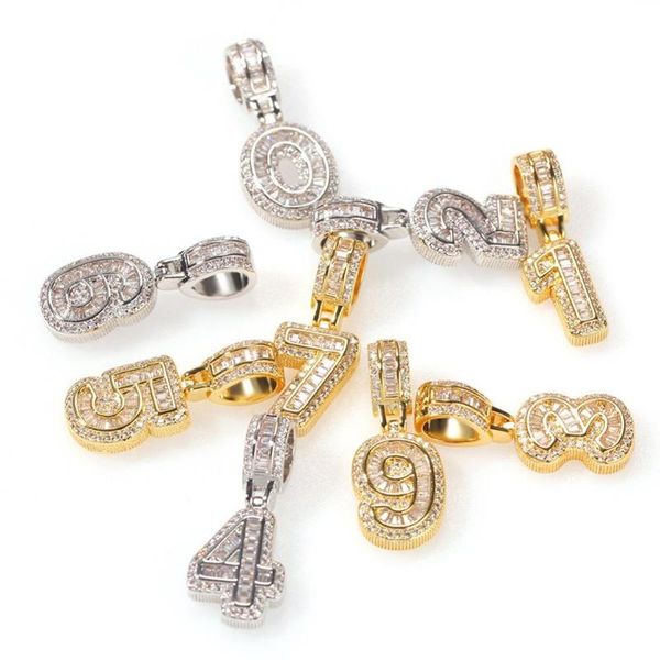 0-9 iced out number pendant necklaces micro pave zircon men's hiphop jewelry with tennis chain fashion jewelry gift, Silver
0-9 iced out number pendant necklaces micro pave zircon men's hiphop jewelry with tennis chain fashion jewelry gift, Silver