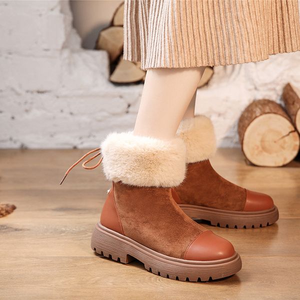 winter new 2020 super thick plus velvet slip bottom thick classic classic wild fashion casual ladies super plush boots b16, Black
winter new 2020 super thick plus velvet slip bottom thick classic classic wild fashion casual ladies super plush boots b16, Black